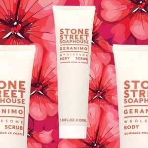 Stone Street Soaphouse Geranimo Wholesome Body Scrub